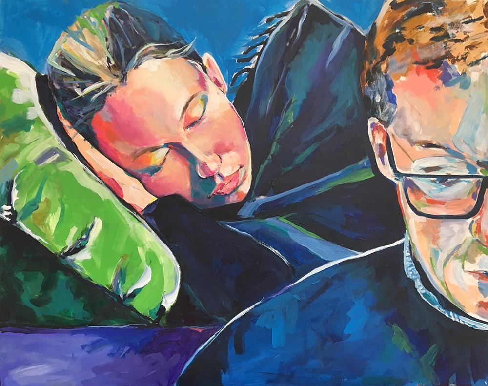 Blaue Stunde - konwalinka-kunst